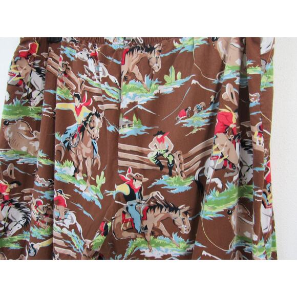 Nick & Nora XL Kurt Cobain Nirvana Brown Pajama Pants Cotton Men's *small flaw* - Picture 2 of 5